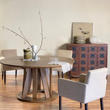 Merced Fabric Low Back Armchair
