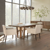 Merced Fabric Low Back Armchair