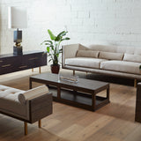 Maxwell Leather Bench