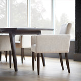 Merced Fabric Low Back Armchair
