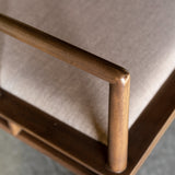 Ming Fabric Lounge Chair