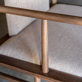 Ming Fabric Lounge Chair